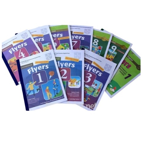 Bán lẻ Cambridge Flyers 9 Level 2017 Màu đẹp tặng file nghe