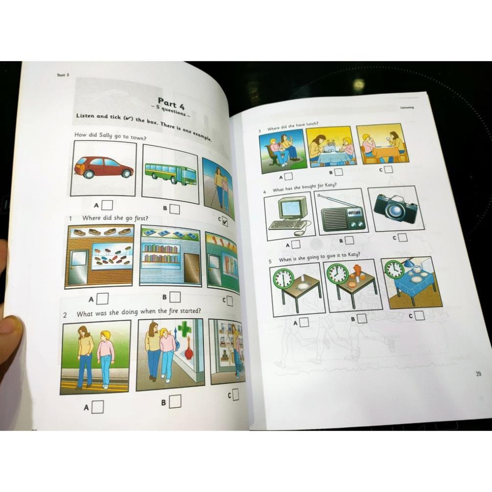 Bán lẻ Cambridge Flyers 9 Level 2017 Màu đẹp tặng file nghe