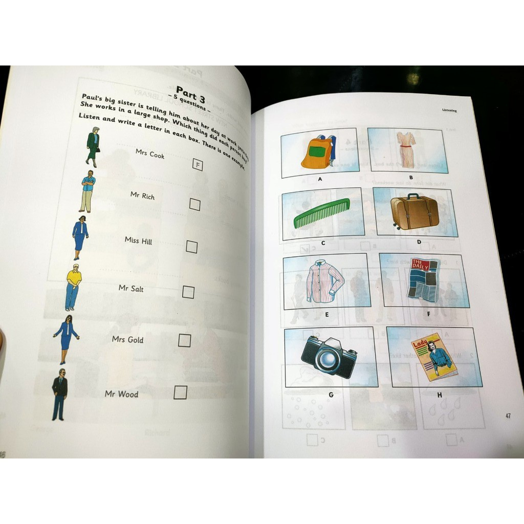 Bán lẻ Cambridge Flyers 9 Level 2017 Màu đẹp tặng file nghe