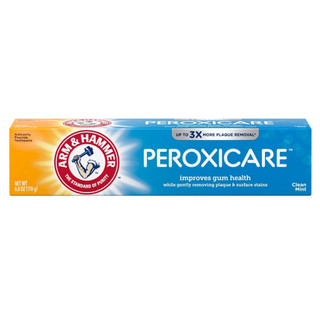 Tuýp 170g Kem đánh răng Arm & Hammer Peroxicare Toothpaste, Clean Mint Flavor, Tăng cường sức khỏe nướu