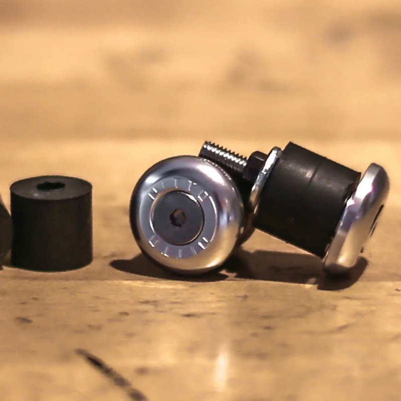 🇯🇵Made in Japan🇯🇵 Bộ nắp bịt ghi đông xe đạp bằng nhôm Nitto