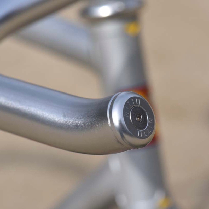 🇯🇵Made in Japan🇯🇵 Bộ nắp bịt ghi đông xe đạp bằng nhôm Nitto