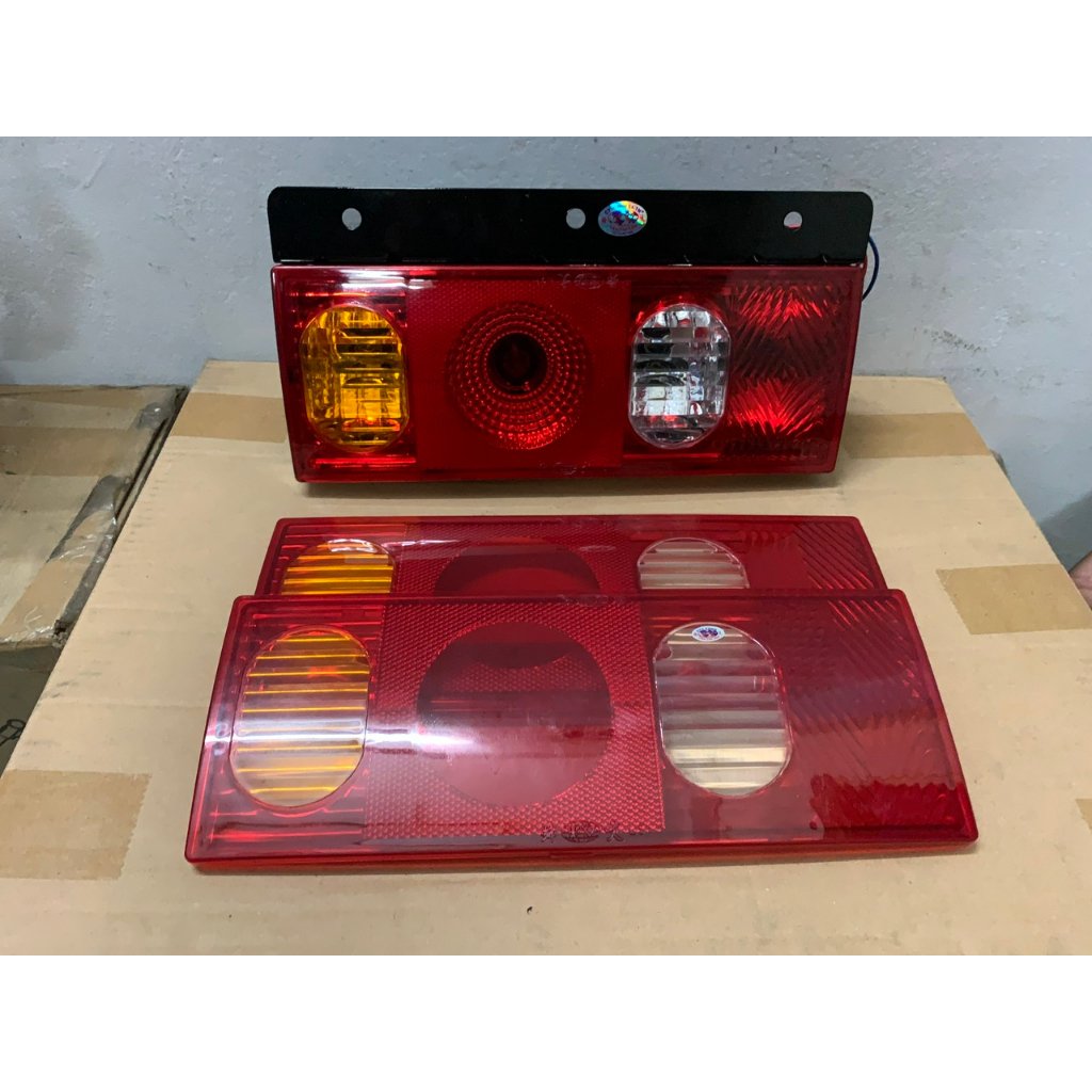 Bộ Đèn Hậu, Đèn Lái Sau Đèn Xi Nhan - Phanh , Chụp Đèn Xe Tải Veam 2T – 3T5...Loại Xịn Không Ngã Màu