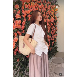 [FREE SHIP🔥] Áo Kiểu Xoắn Eo Có Đệm Vai
