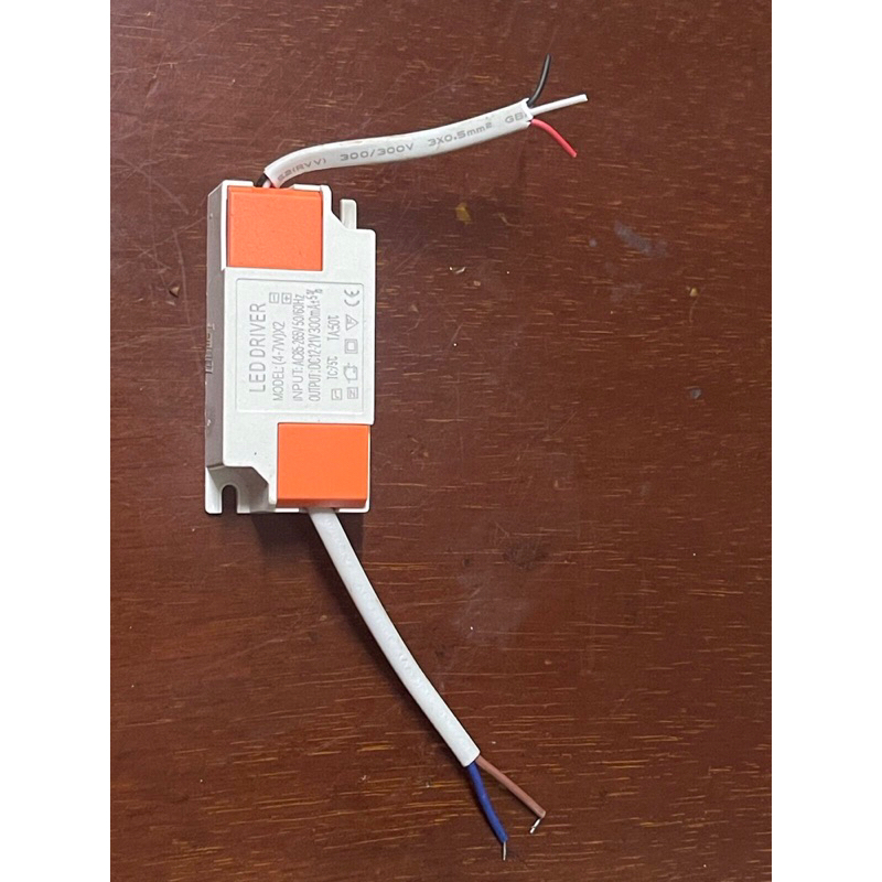 Combo 5 cái Nguồn đèn LED âm trần 7w đổi màu . New 95% / LED DRIVER (4-7w)x2