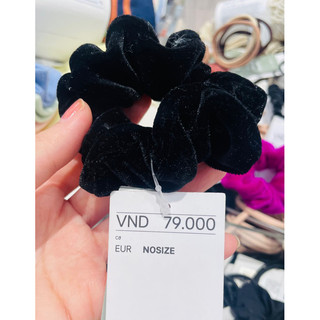 Sale🔥dây cột tóc h&m nhung đen hàng cao cấp