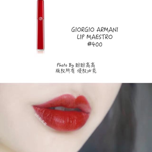 💄 Son kem Giorgio Armani Lip Maestro