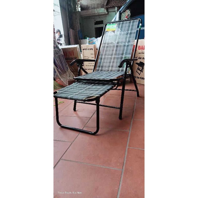 Ghế Gấp Khung Thép Vải Lưới bảo hành bảo trì dài lâu