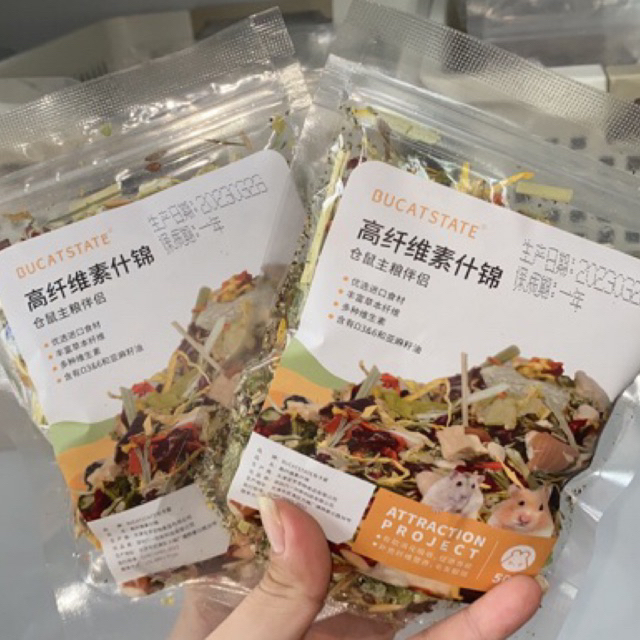 50g Snack thảo mộc của Bucatstate