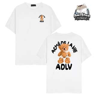 ⚡️freeship⚡️áo thun in hình adlv gấu teddy bear mẫu áo trắng và đen cực đẹp, cực chất