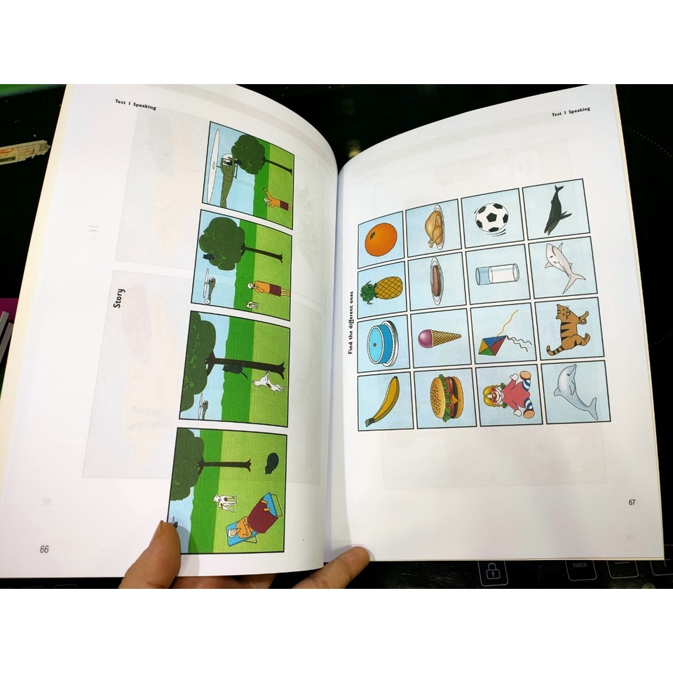 Bán lẻ bộ 9 level Cambridge Movers 2017 Màu đẹp tặng file nghe