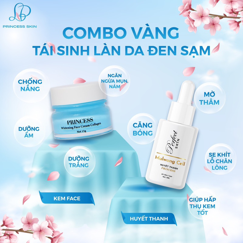 Combo Dưỡng Da 2 Món PRINCESS