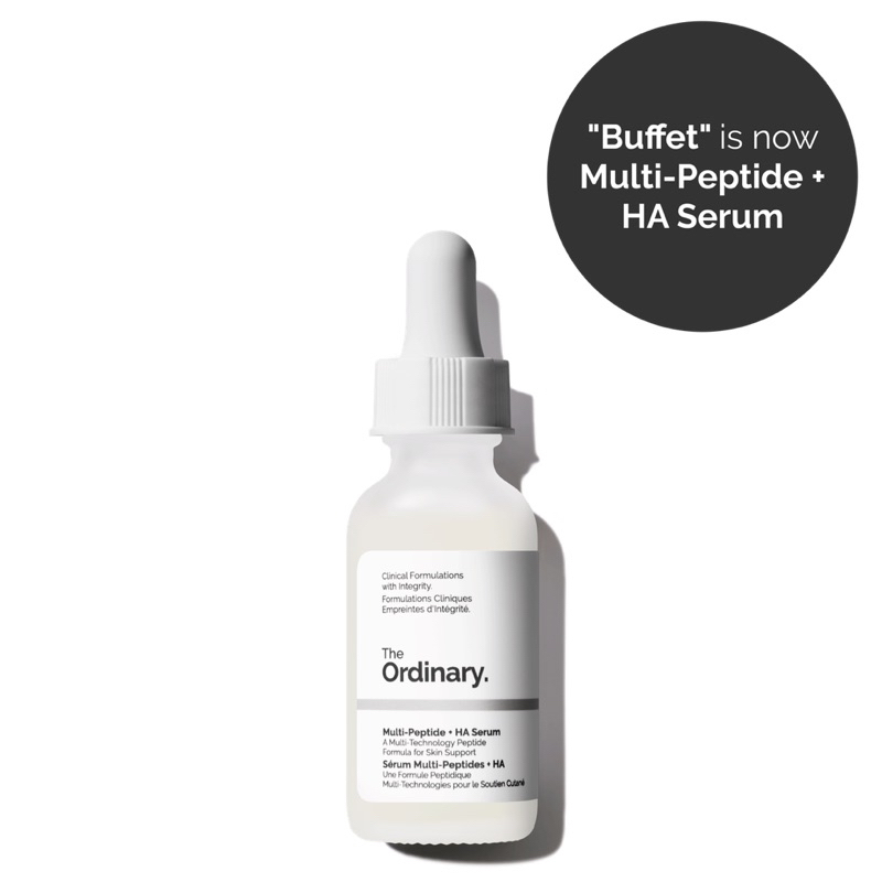 Tinh chất chống lão hoá The Ordinary Buffet Multi-Technology Peptide Serum