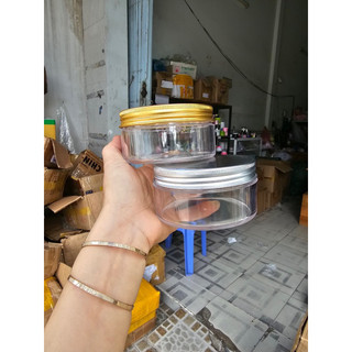 Hủ 200gr trong nắp màu (có nắp lót)