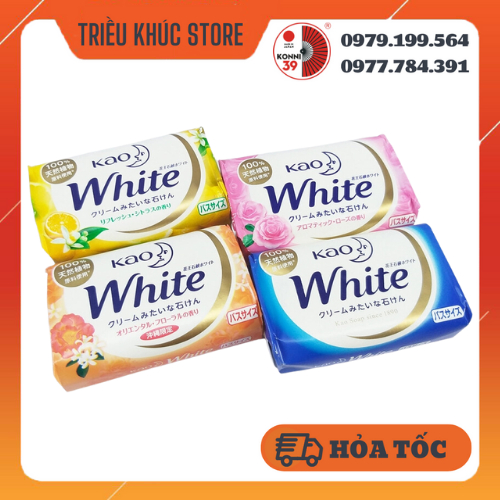 Xà bông tắm Kao White - hàng nội địa Nhật