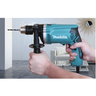 Máy khoan điện makita đầu 13 ly khoan bê tông có búa 3 chức năng