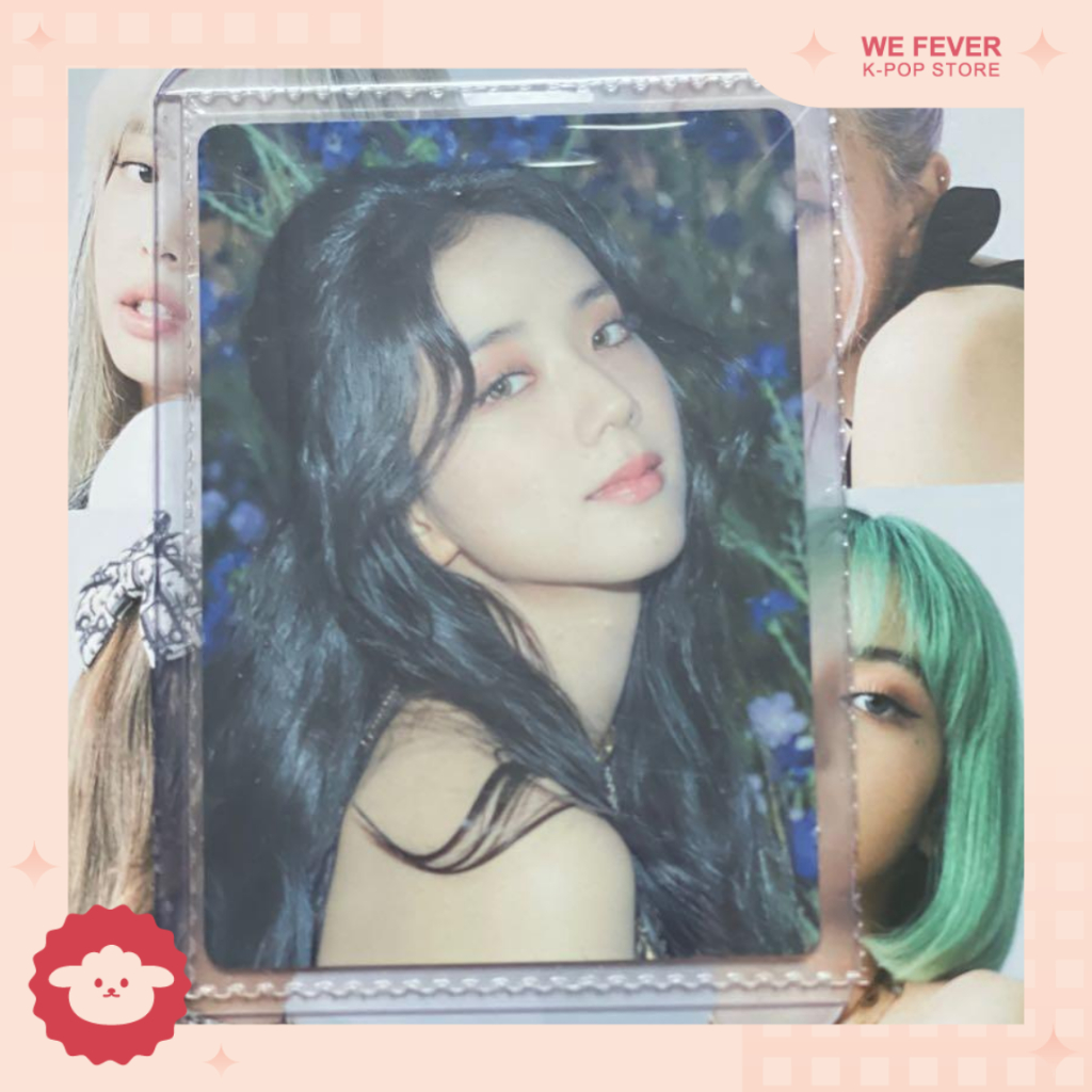 Lẻ thẻ bo góc photocard The Album Japan | Jisoo - BLACKPINK | Hàng chính hãng sản xuất tại Hàn Quốc