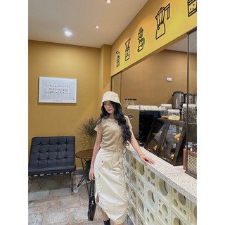 Áo Croptop rút eo cúc giữa (3290) - MIDISTORE