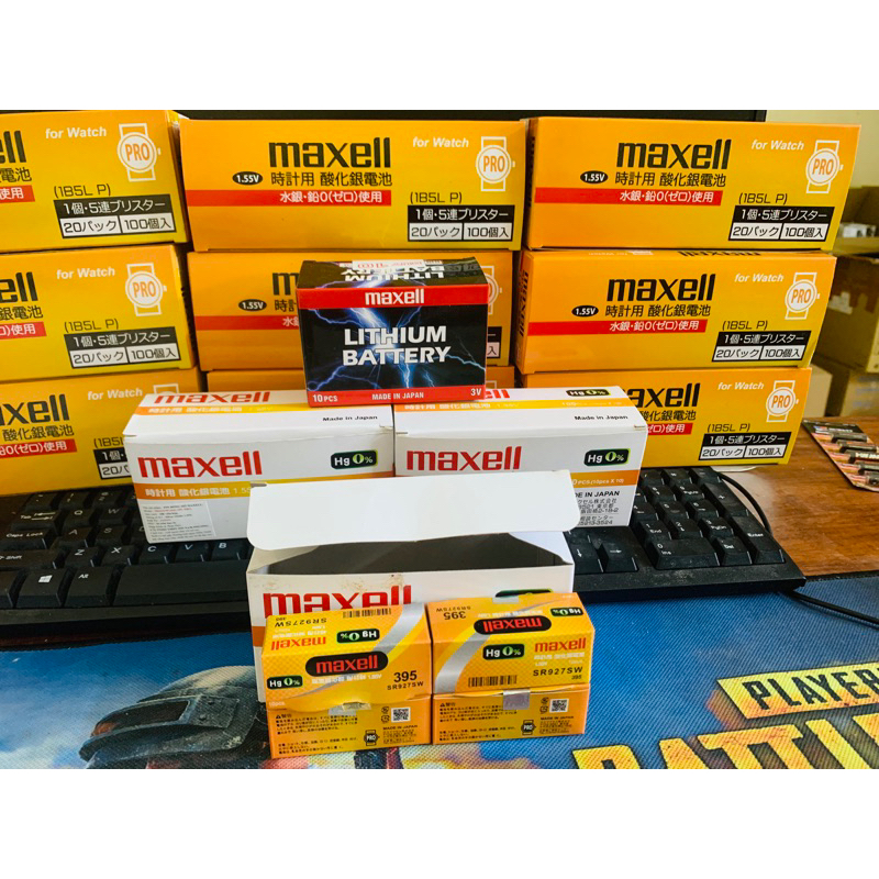 Hộp 10 viên pin đồng hồ đeo tay Maxell SR626SW/377/ 621-626- Hàng Chính Hãng Nhật Bản