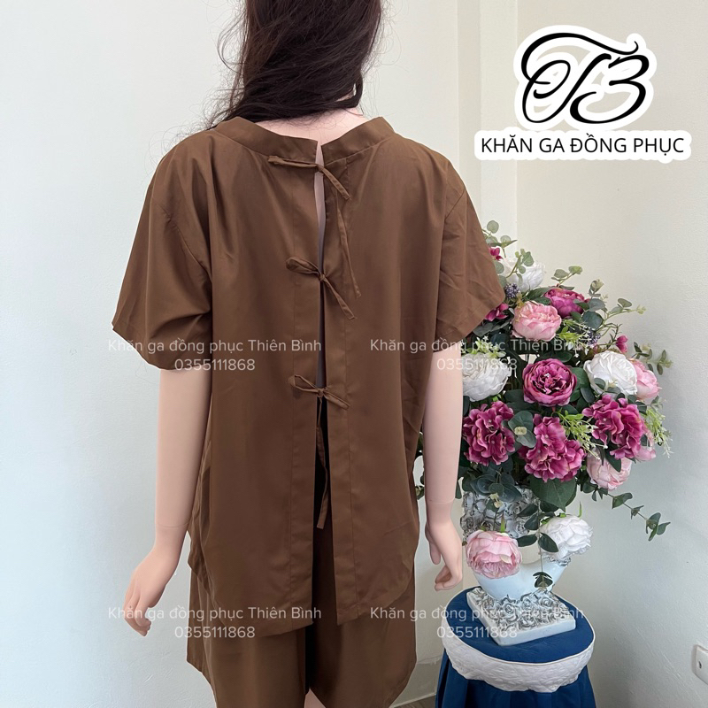 Bộ quần áo bệnh nhân châm cứu bấm huyệt, massage