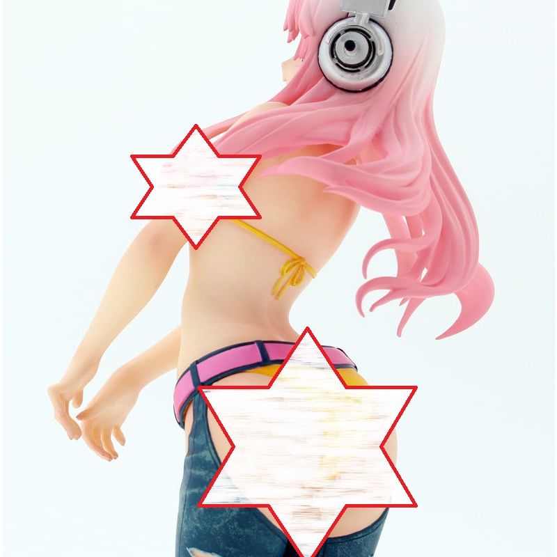 Mô hình Super Sonico chính hãng - Summer Memory,  mô hình nhân vật Sonico with Inner Tube, anime figure hãng FuRyu Nhật