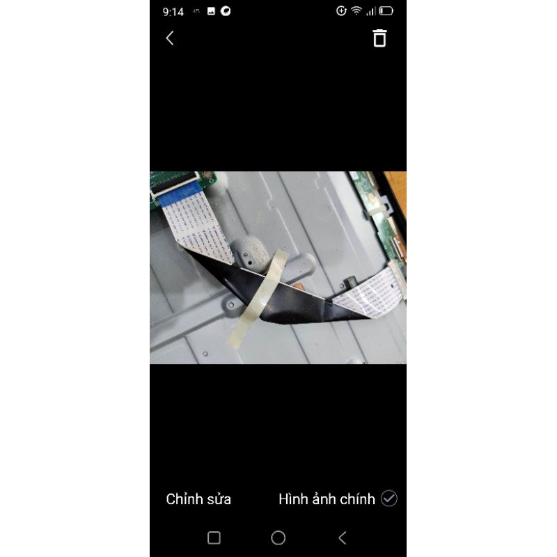 Mắt nhận, cáp xử lý tivi Sharp LC 32LE280X