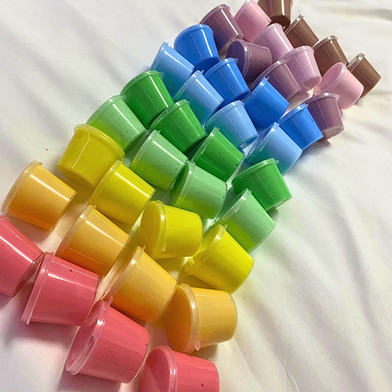 10 HŨ BASIC RAINBOW SLIME MINI 30ML
