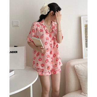 - Bộ mặc nhà/Pyjama LaLa Sleepwear tay ngắn hoạ tiết trái cây