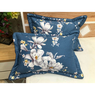 vỏ gối đầu 100% cotton Hàn Quốc kích thước 45cmx65cm, vỏ áo gối nằm có lót bông, trần bông dày dặn vỏ có khóa kéo