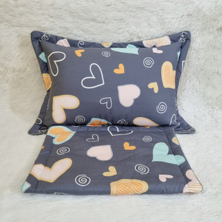 Vỏ gối đầu 100% cotton lạnh kích thước 45cmx65cm, vỏ áo gối nằm trần bông loại dày đẹp có khóa kéo tiện lợi