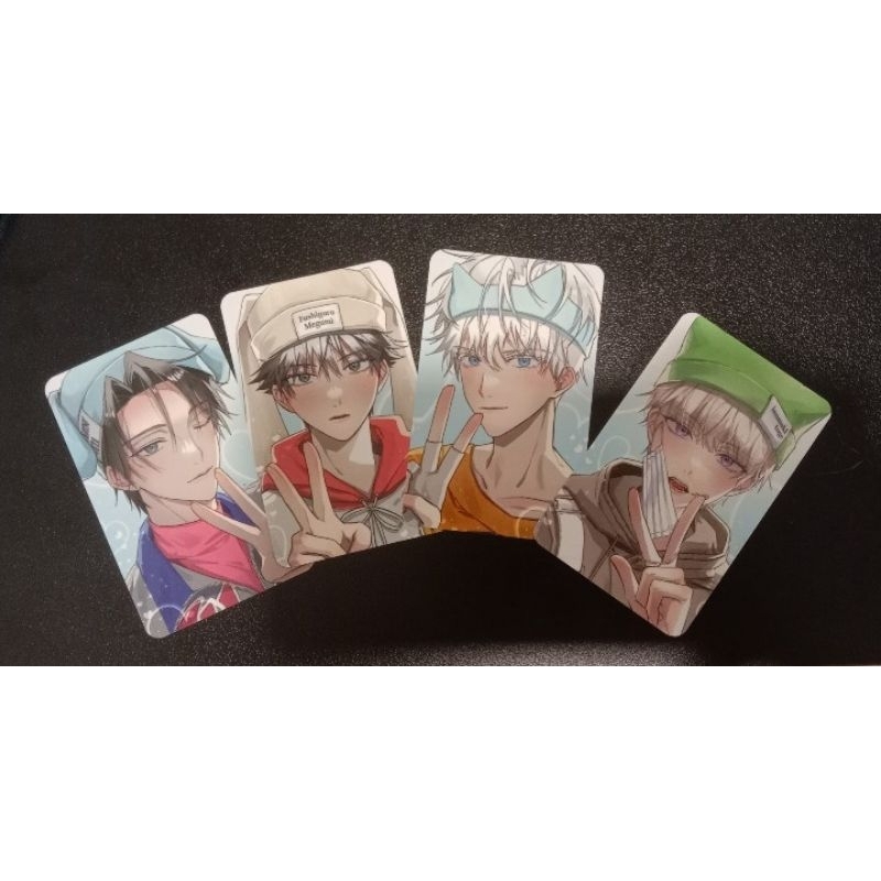 [Sẵn] Card artist Anime Jujutsu Kaiser char Gojo, Toge, Megumi, Yuta