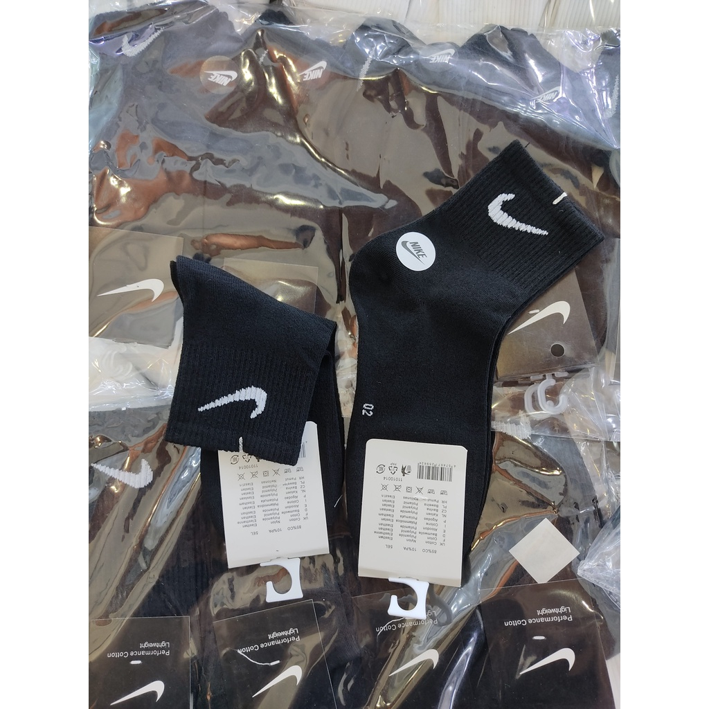 Tất Vớ Dệt Kim Nike, Adidas, Cổ Lửng Unisex