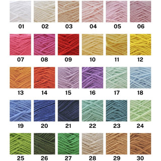 Len Baby Yarn chính hãng (cuộn 40g) (Bảng màu 51 - 67)