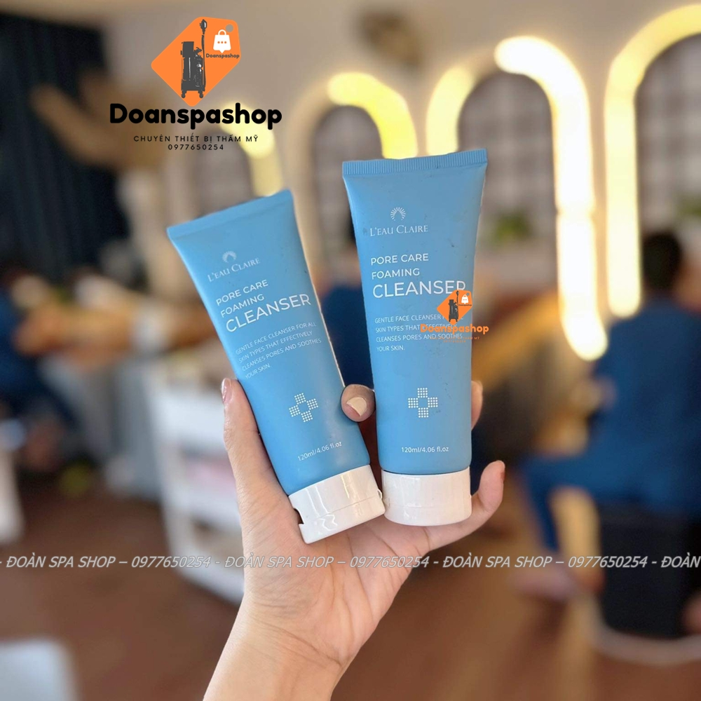 Sữa Rửa Mặt Leau Claire - Pore Care Foaming Cleanser Leau Claire