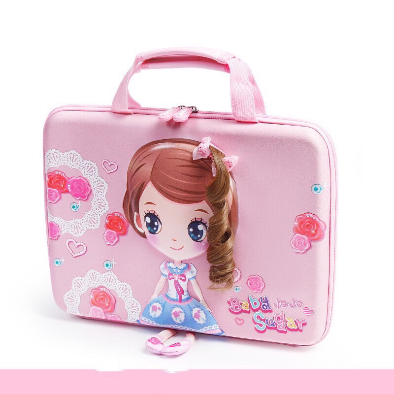 Cặp sách học thêm hoạt hình Túi cho bé trai bé gái đi học thêm cầm tay đựng đồ dùng sách vở phù hợp nhất cho bé từ lớp 1