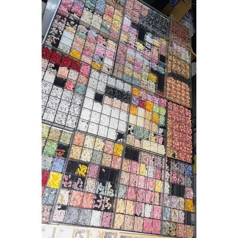 🌼🌻🌸Tặng,cho nghỉ bán hoa bột nail-1k 1 bông