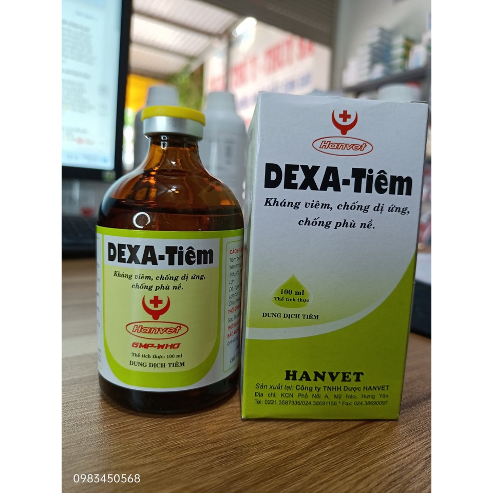 DEXA 100ml Hanvet Dùng trong chăn nuôi thú y