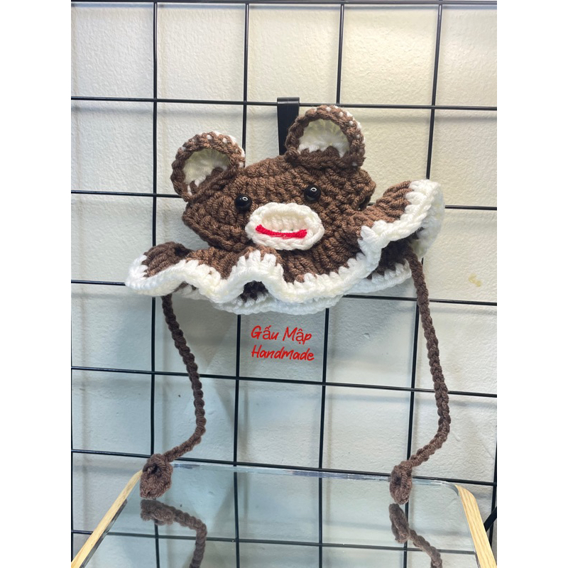 Mũ dép Len chó mèo