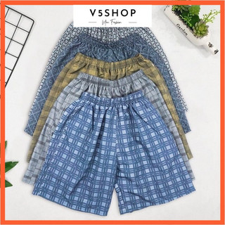 Quần đùi nam thoáng mát mặc ngủ thoải mái qđ31