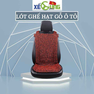 Lót Ghế Hạt Gỗ Nhãn , Loại Khoác Vai - Lót Ghế Hạt Gỗ Phù Hợp Cho Các Loại Xe