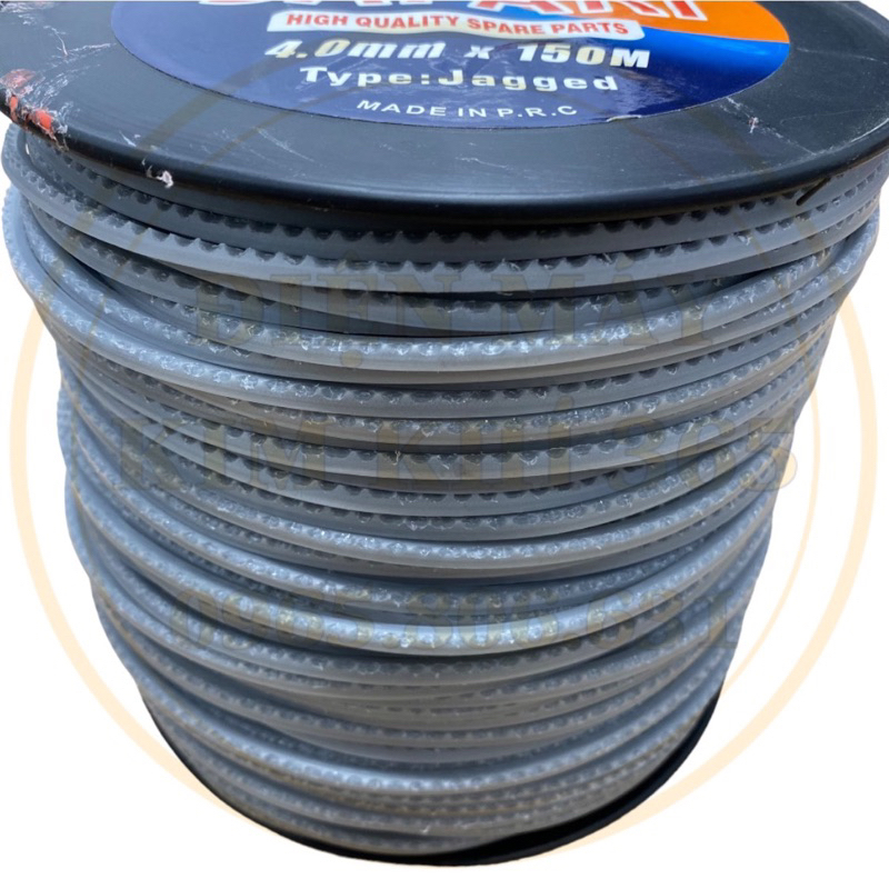 30 Mét Cước Cắt Cỏ Vuông Gai - Cước Cắt Đập Cỏ Xịn