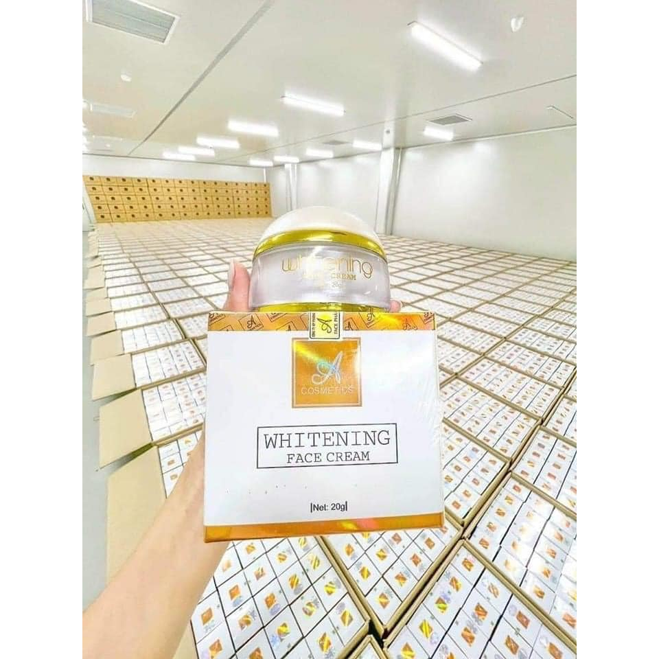 Kem Face Pháp A cosmetics dưỡng trắng da mặt 20g, dưỡng da sáng mịn đều màu da