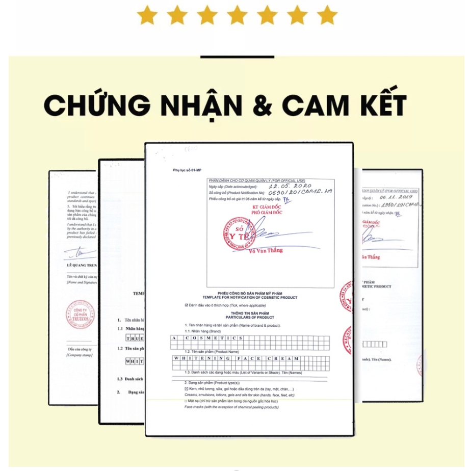 Kem Face Pháp A cosmetics dưỡng trắng da mặt 20g, dưỡng da sáng mịn đều màu da