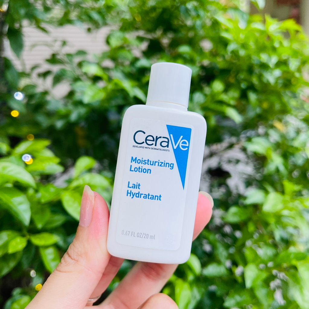 - Sữa Rửa Mặt CeraVe Da Khô, Thường, Dầu 20ml, Sữa Dưỡng Ẩm CeraVe Moisturising Lotion 20ml - Cila House