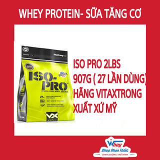 Iso pro vitaxtrong - sữa tăng cơ -