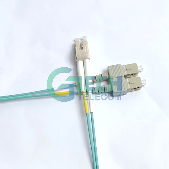 Dây nhảy quang Multimode SC/UPC-LC/UPC MM , OM3, Duplex