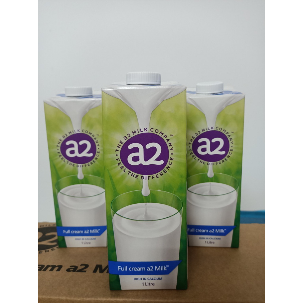 Sữa tươi A2 dạng nước 1 lít của Úc 12/2023 (thùng 10 hộp)