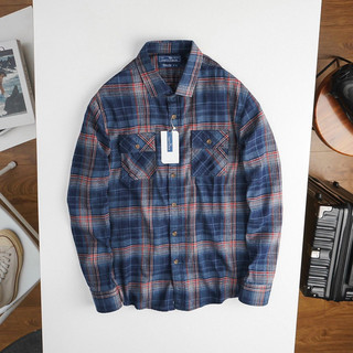 Áo sơ mi nam Dusty Tailor flannel chính hãng thiết kế 2 túi, vải flannel cotton thoáng mát, form áo slimfit chuẩn