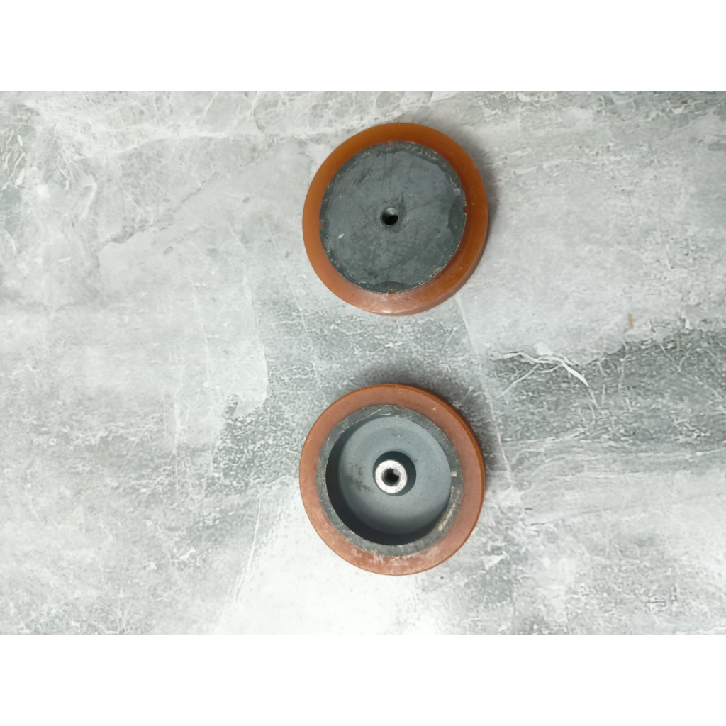 Bánh tỳ máy cắt đứng, bánh xe mài máy cắt vải đứng 5inch, 8inch