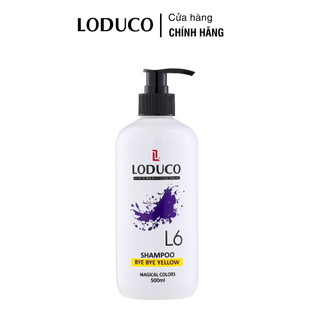 Dầu gội tím khử vàng tóc tẩy l6 loduco 500ml